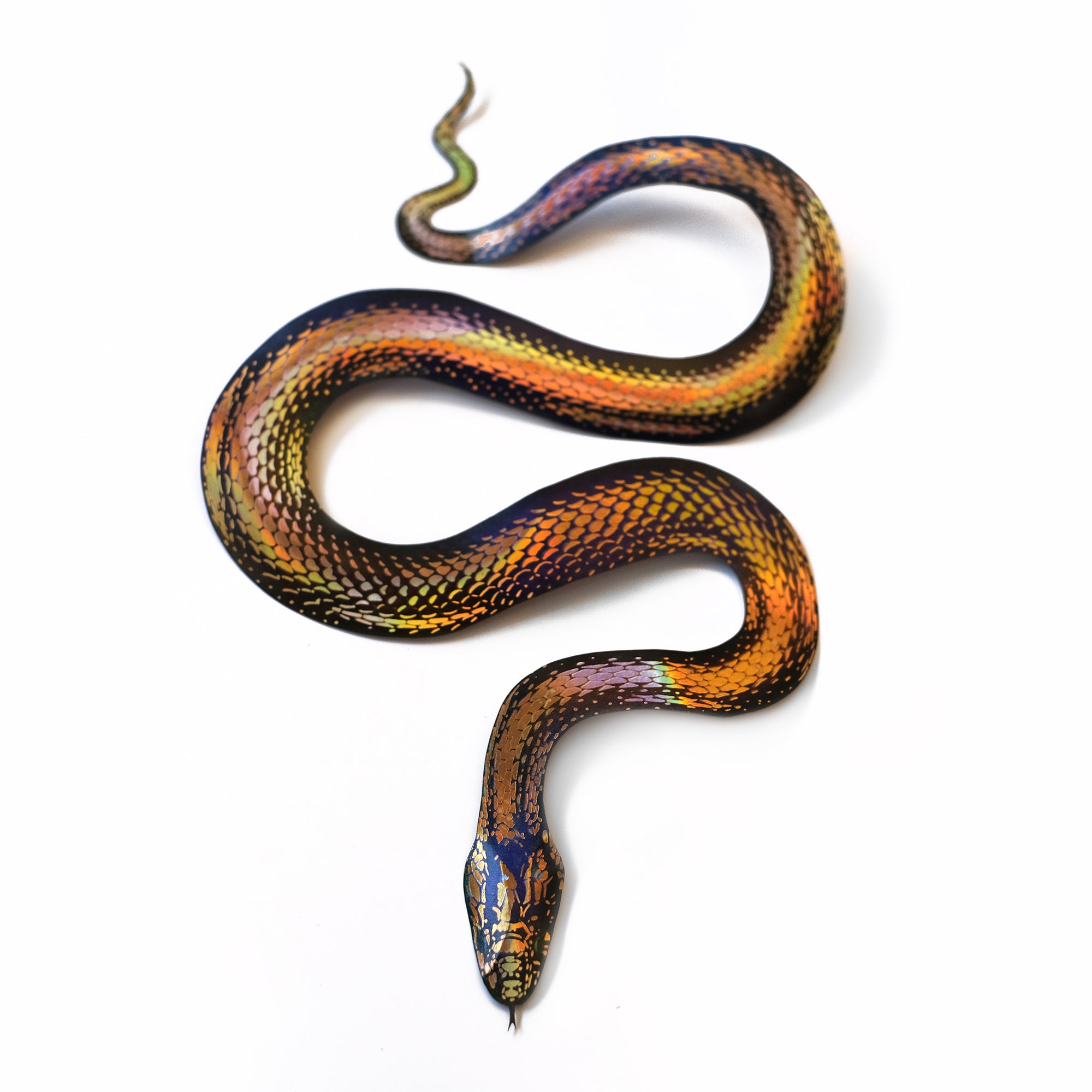 'Goddess' Gold Snake Set