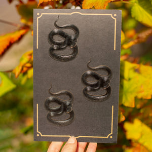 💫New💫 Black Indigo Snakes - The Nocturne Collection