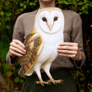 💫New💫 Giant Barn Owl (Perched) - The Nocturne Collection