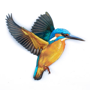 💫New💫 River Kingfisher (life-sized, sitting) - 'Feather & Flight'