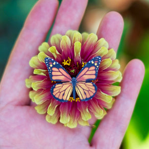 'Mini Monarch (Wings Up)' Butterfly
