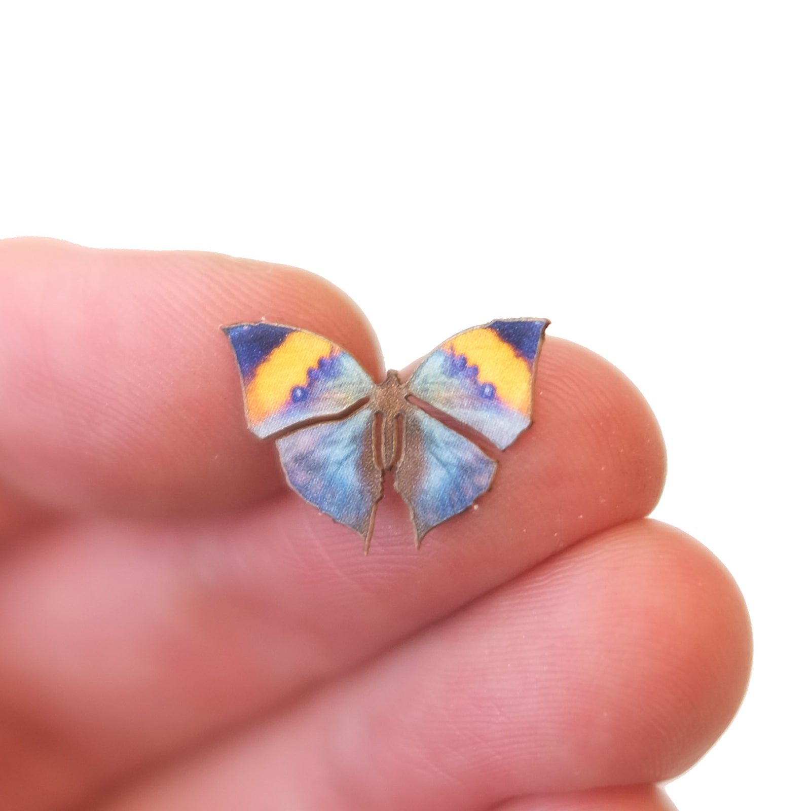 'Micro Indian Oakleaf' Butterfly