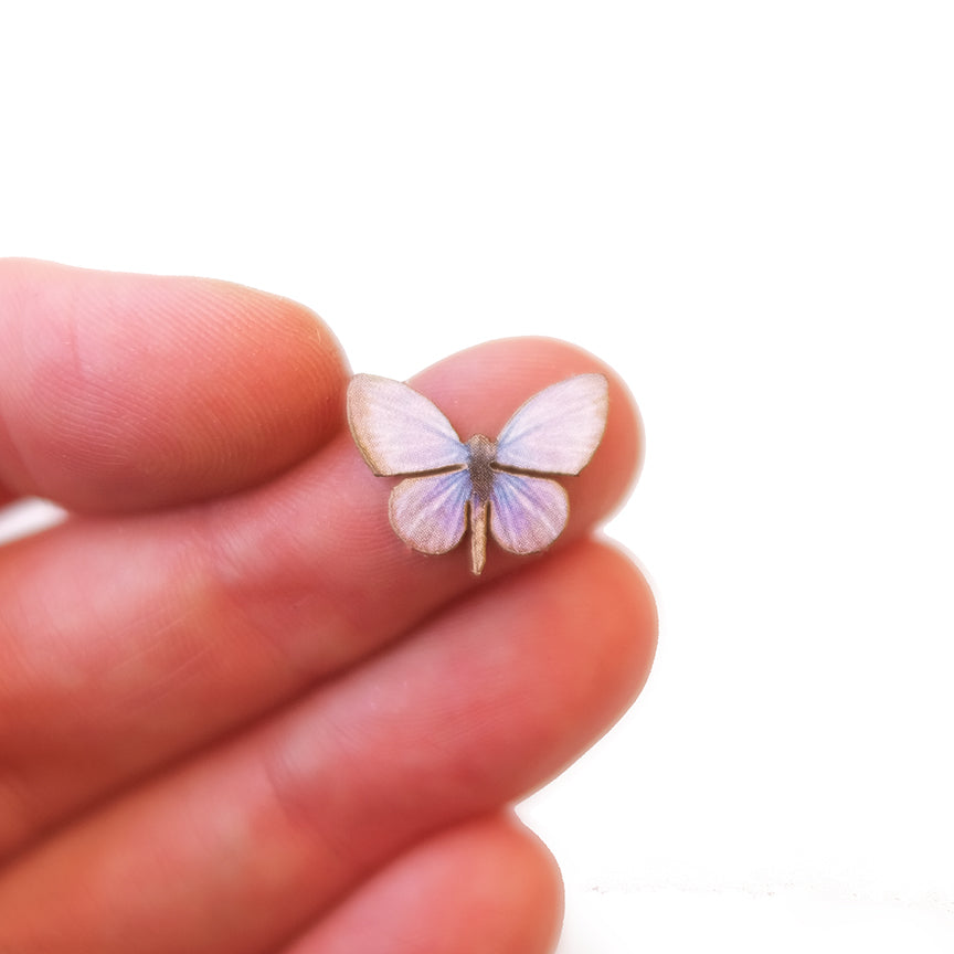 'Micro Tiny Grass Blue' Butterfly