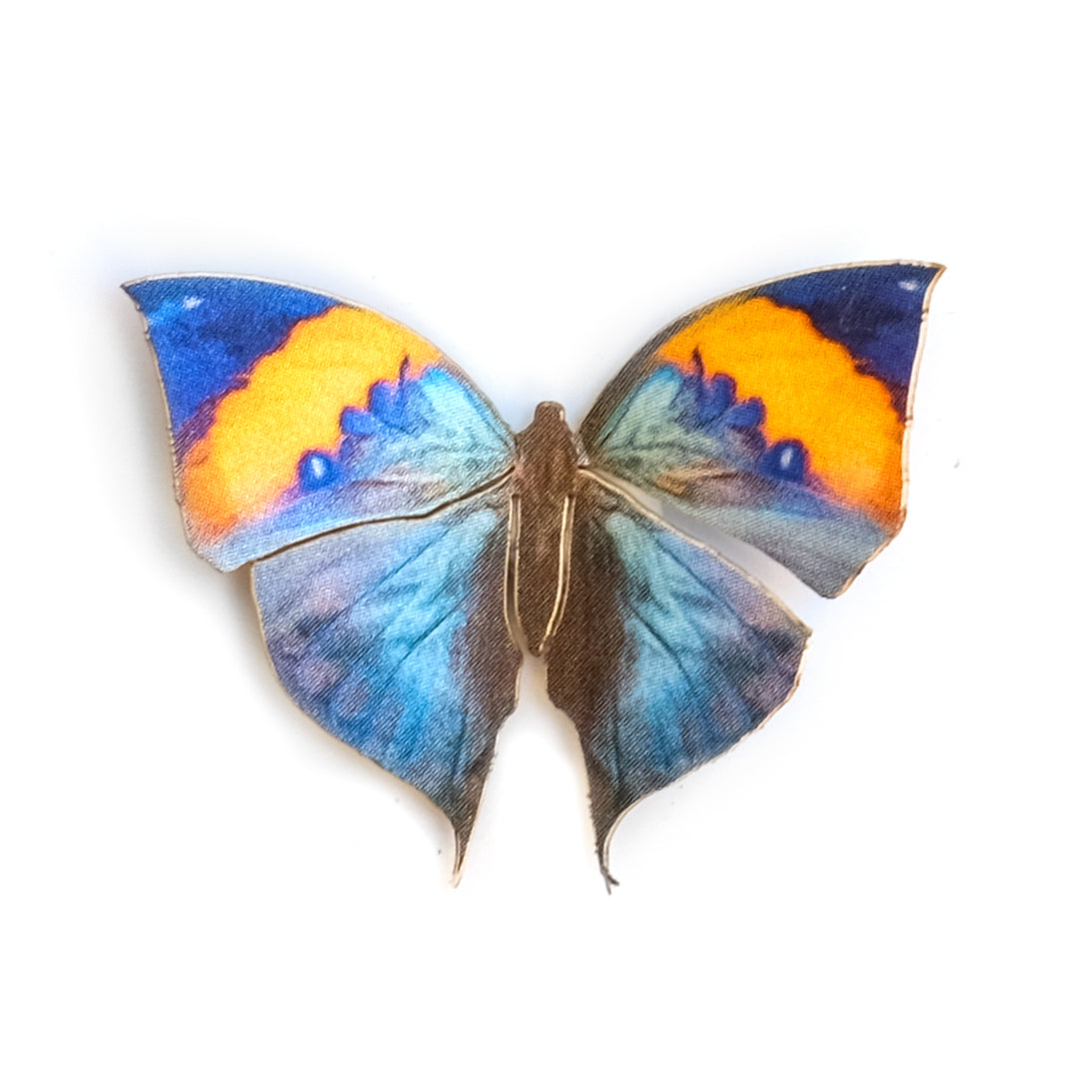 'Mini Indian Oakleaf' Butterfly