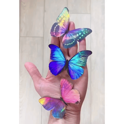 💫Back in Stock💫Holographic Morpho Butterfly Sticker Pack