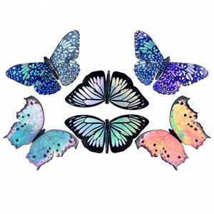 'Wanderer' Holographic Butterfly Sticker Pack - Reseller Wholesale